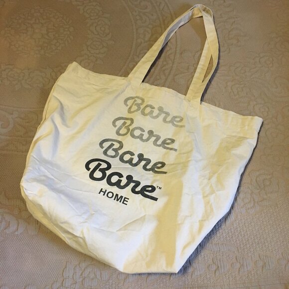 Bare Canvas Organic Cotton Tote Linen Storage - Picture 4 of 9